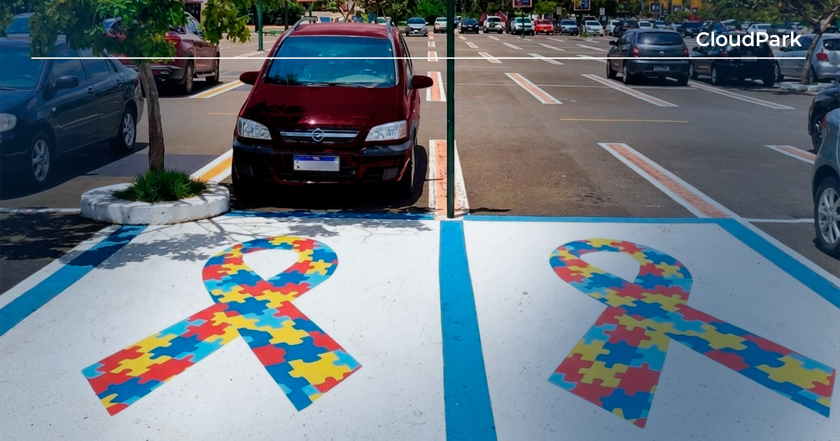 Vaga para Autista: quais as regras para estacionamentos comerciais e rotativos?